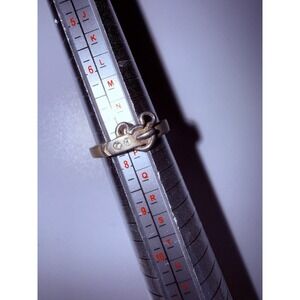 Vintage Sterling Silver Ring Mickey Mouse Belt Buckle Marked Disney 925 Size 7.5